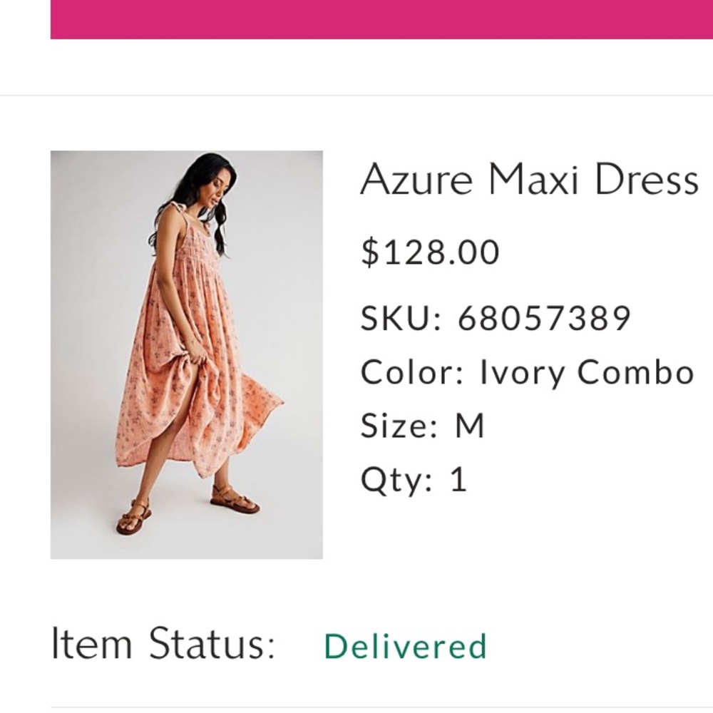 Free People Azure Dress